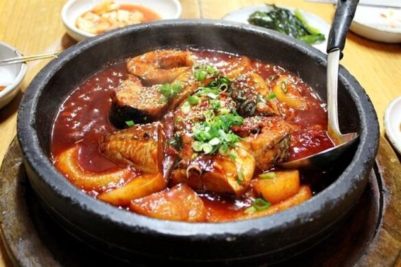 Sengseon Jorim - 생선조림 (Braised fish in soy sauce)